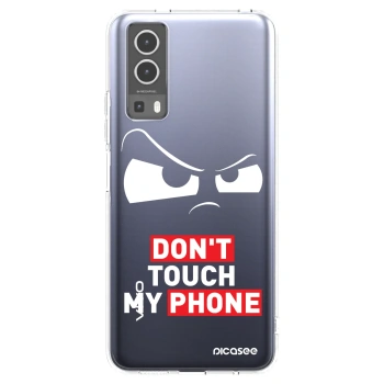 Picasee átlátszó szilikon tok az alábbi mobiltelefonokra Vivo Y72 5G - Cloudy Eye - Transparent
