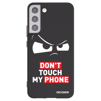 Picasee fekete szilikon tok az alábbi mobiltelefonokra Samsung Galaxy S22+ 5G - Cloudy Eye - Transparent