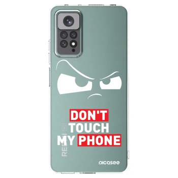 Picasee átlátszó szilikon tok az alábbi mobiltelefonokra Xiaomi Redmi Note 11S 4G - Cloudy Eye - Transparent