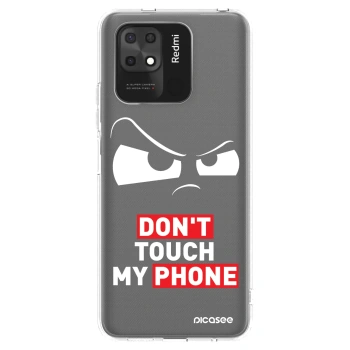 Picasee átlátszó szilikon tok az alábbi mobiltelefonokra Xiaomi Redmi 10C - Cloudy Eye - Transparent