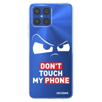 Picasee átlátszó szilikon tok az alábbi mobiltelefonokra Honor X8 4G - Cloudy Eye - Transparent