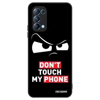 Szilikon tok erre a típusra OPPO Reno 5 5G - Cloudy Eye - Transparent