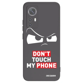 Picasee fekete szilikon tok az alábbi mobiltelefonokra Xiaomi 12X - Cloudy Eye - Transparent