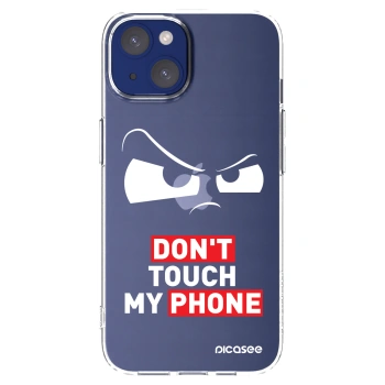 Picasee átlátszó szilikon tok az alábbi mobiltelefonokra Apple iPhone 14 - Cloudy Eye - Transparent