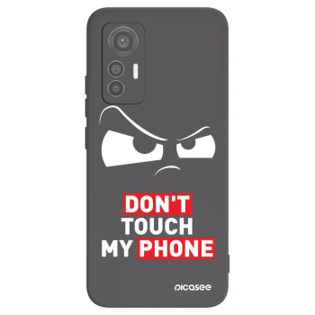 Picasee fekete szilikon tok az alábbi mobiltelefonokra Xiaomi 12 Lite - Cloudy Eye - Transparent