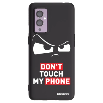 Picasee fekete szilikon tok az alábbi mobiltelefonokra OnePlus 9 - Cloudy Eye - Transparent