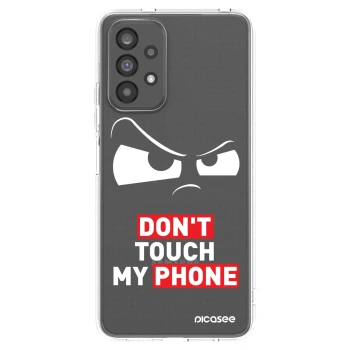 Picasee átlátszó szilikon tok az alábbi mobiltelefonokra Samsung Galaxy A73 5G - Cloudy Eye - Transparent