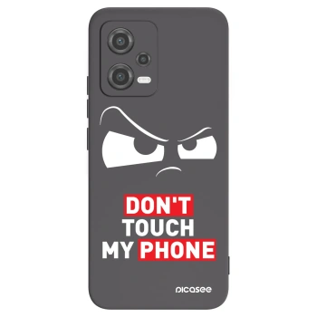 Picasee fekete szilikon tok az alábbi mobiltelefonokra Xiaomi Poco X5 - Cloudy Eye - Transparent