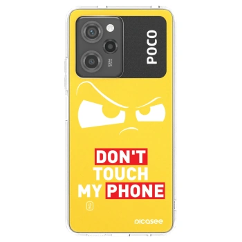 Picasee átlátszó szilikon tok az alábbi mobiltelefonokra Xiaomi Poco X5 Pro - Cloudy Eye - Transparent