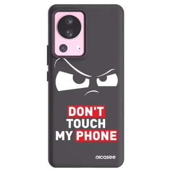 Picasee fekete szilikon tok az alábbi mobiltelefonokra Xiaomi 13 Lite - Cloudy Eye - Transparent