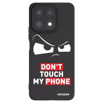 Picasee fekete szilikon tok az alábbi mobiltelefonokra Honor X8a - Cloudy Eye - Transparent