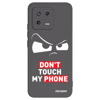 Picasee fekete szilikon tok az alábbi mobiltelefonokra Xiaomi 13 Pro - Cloudy Eye - Transparent