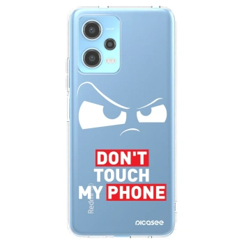 Picasee átlátszó szilikon tok az alábbi mobiltelefonokra Xiaomi Redmi Note 12 5G - Cloudy Eye - Transparent