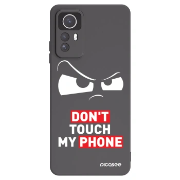 Picasee fekete szilikon tok az alábbi mobiltelefonokra Xiaomi Redmi Note 12S - Cloudy Eye - Transparent