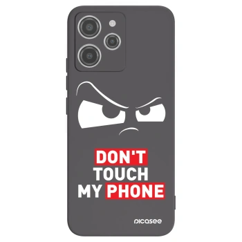 Picasee fekete szilikon tok az alábbi mobiltelefonokra Xiaomi Redmi 12 4G - Cloudy Eye - Transparent