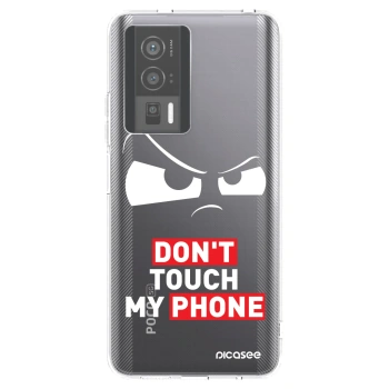 Picasee átlátszó szilikon tok az alábbi mobiltelefonokra Xiaomi Poco F5 Pro 5G - Cloudy Eye - Transparent