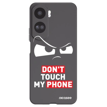 Picasee fekete szilikon tok az alábbi mobiltelefonokra Honor 90 Lite 5G - Cloudy Eye - Transparent