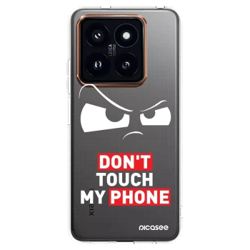 Picasee átlátszó szilikon tok az alábbi mobiltelefonokra Xiaomi 14 Pro - Cloudy Eye - Transparent