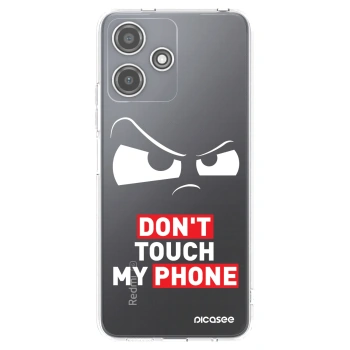 Picasee átlátszó szilikon tok az alábbi mobiltelefonokra Xiaomi Redmi 12 5G - Cloudy Eye - Transparent