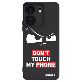 Picasee fekete szilikon tok az alábbi mobiltelefonokra Xiaomi Redmi 13C 4G - Cloudy Eye - Transparent