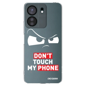 Picasee átlátszó szilikon tok az alábbi mobiltelefonokra Xiaomi Redmi 13C 4G - Cloudy Eye - Transparent