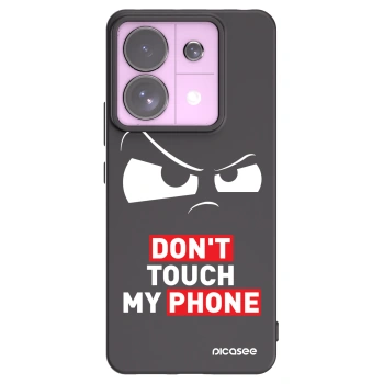 Picasee fekete szilikon tok az alábbi mobiltelefonokra Xiaomi Redmi Note 13 Pro 5G - Cloudy Eye - Transparent