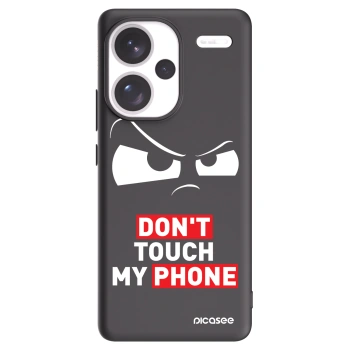 Picasee fekete szilikon tok az alábbi mobiltelefonokra Xiaomi Redmi Note 13 Pro+ 5G - Cloudy Eye - Transparent