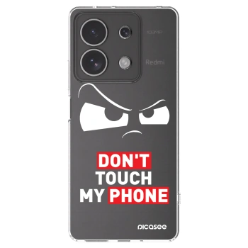 Picasee átlátszó szilikon tok az alábbi mobiltelefonokra Xiaomi Redmi Note 13 4G - Cloudy Eye - Transparent