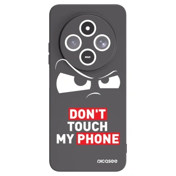 Picasee fekete szilikon tok az alábbi mobiltelefonokra Xiaomi Redmi 14C - Cloudy Eye - Transparent