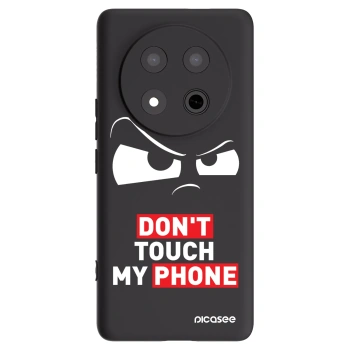 Picasee fekete szilikon tok az alábbi mobiltelefonokra Honor Magic7 Lite 5G - Cloudy Eye - Transparent