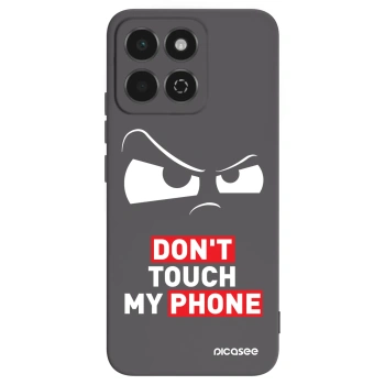 Picasee fekete szilikon tok az alábbi mobiltelefonokra Honor 200 Smart 5G - Cloudy Eye - Transparent