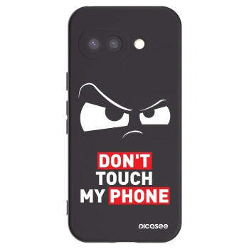 Picasee fekete szilikon tok az alábbi mobiltelefonokra Google Pixel 9a - Cloudy Eye - Transparent