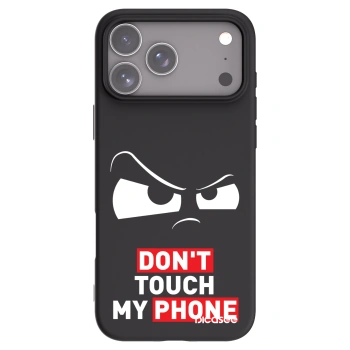 Picasee fekete szilikon tok az alábbi mobiltelefonokra Apple iPhone 17 Pro Max - Cloudy Eye - Transparent