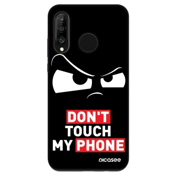 Szilikon tok erre a típusra Huawei P30 Lite - Cloudy Eye - Transparent