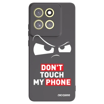 Picasee fekete szilikon tok az alábbi mobiltelefonokra Motorola Moto G86 5G - Cloudy Eye - Transparent