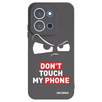 Picasee fekete szilikon tok az alábbi mobiltelefonokra Xiaomi Redmi 15C 4G - Cloudy Eye - Transparent