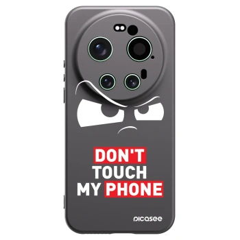 Picasee fekete szilikon tok az alábbi mobiltelefonokra Xiaomi 17 Ultra - Cloudy Eye - Transparent