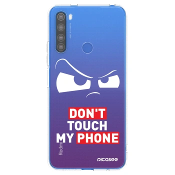 Picasee átlátszó szilikon tok az alábbi mobiltelefonokra Xiaomi Redmi Note 8T - Cloudy Eye - Transparent