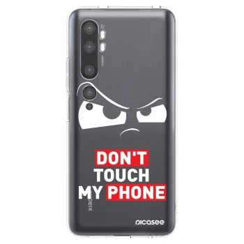 Picasee átlátszó szilikon tok az alábbi mobiltelefonokra Xiaomi Mi Note 10 (Pro) - Cloudy Eye - Transparent