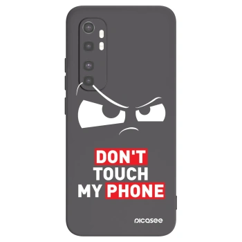 Picasee fekete szilikon tok az alábbi mobiltelefonokra Xiaomi Mi Note 10 Lite - Cloudy Eye - Transparent