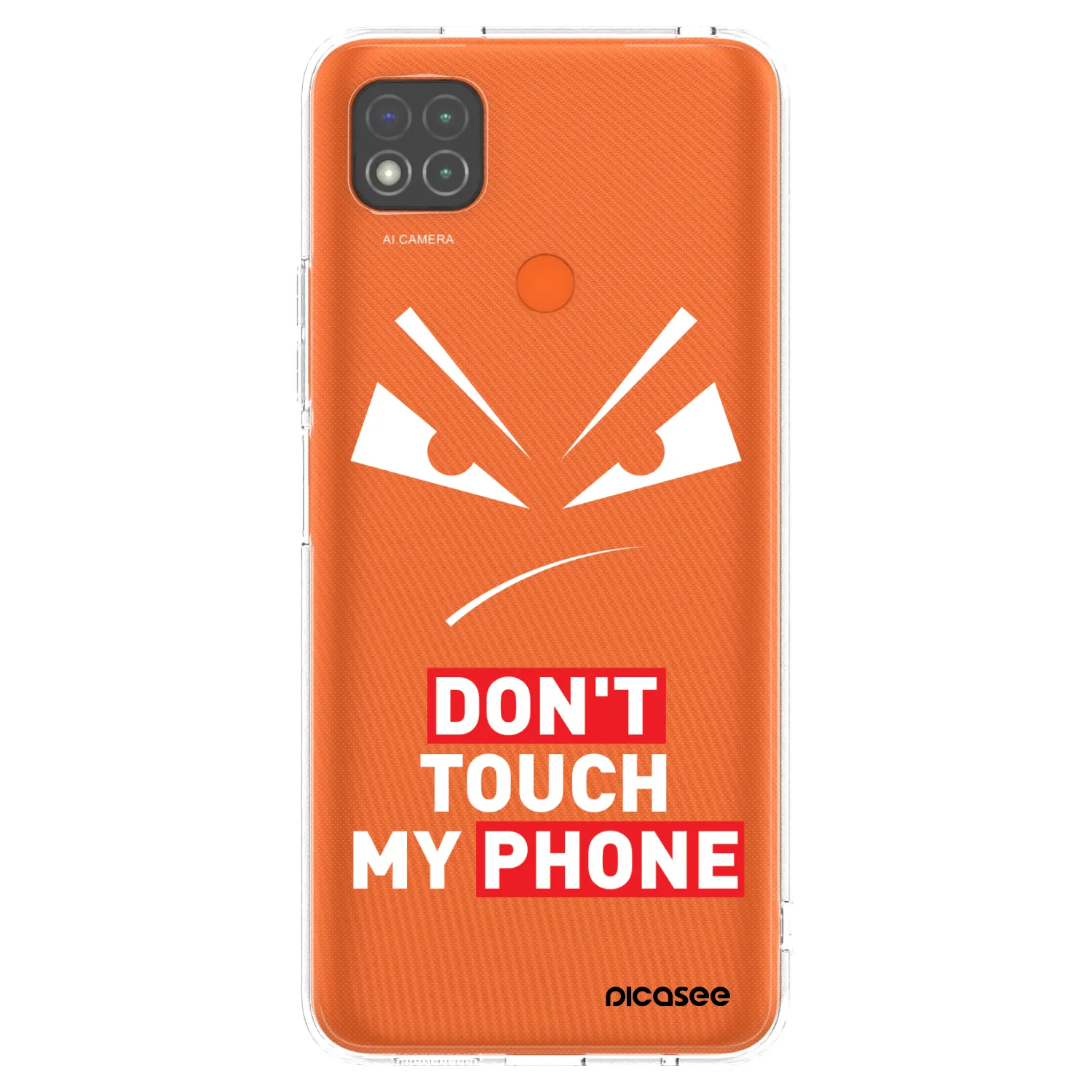 Picasee átlátszó szilikon tok az alábbi mobiltelefonokra Xiaomi Redmi 9C - Evil Eye - Transparent