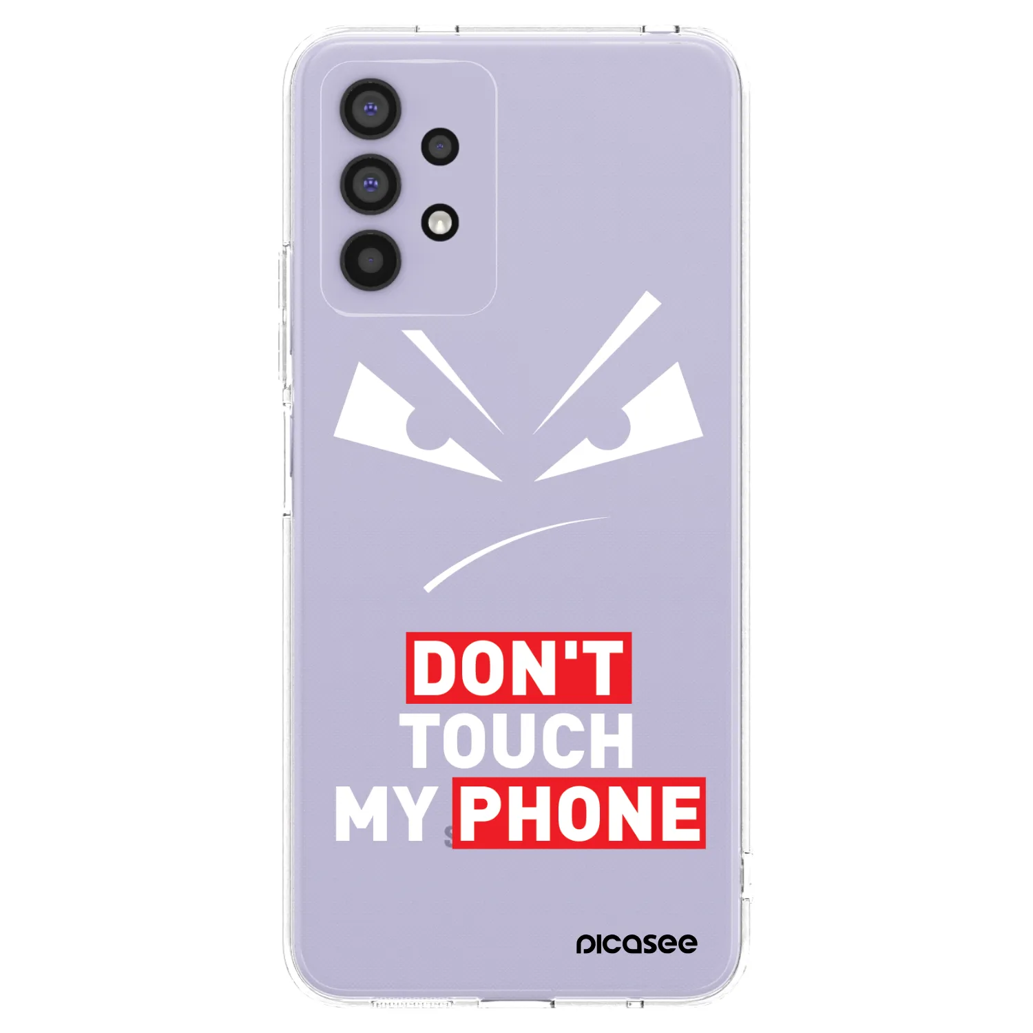 Picasee átlátszó szilikon tok az alábbi mobiltelefonokra Samsung Galaxy A32 4G SM-A325F - Evil Eye - Transparent