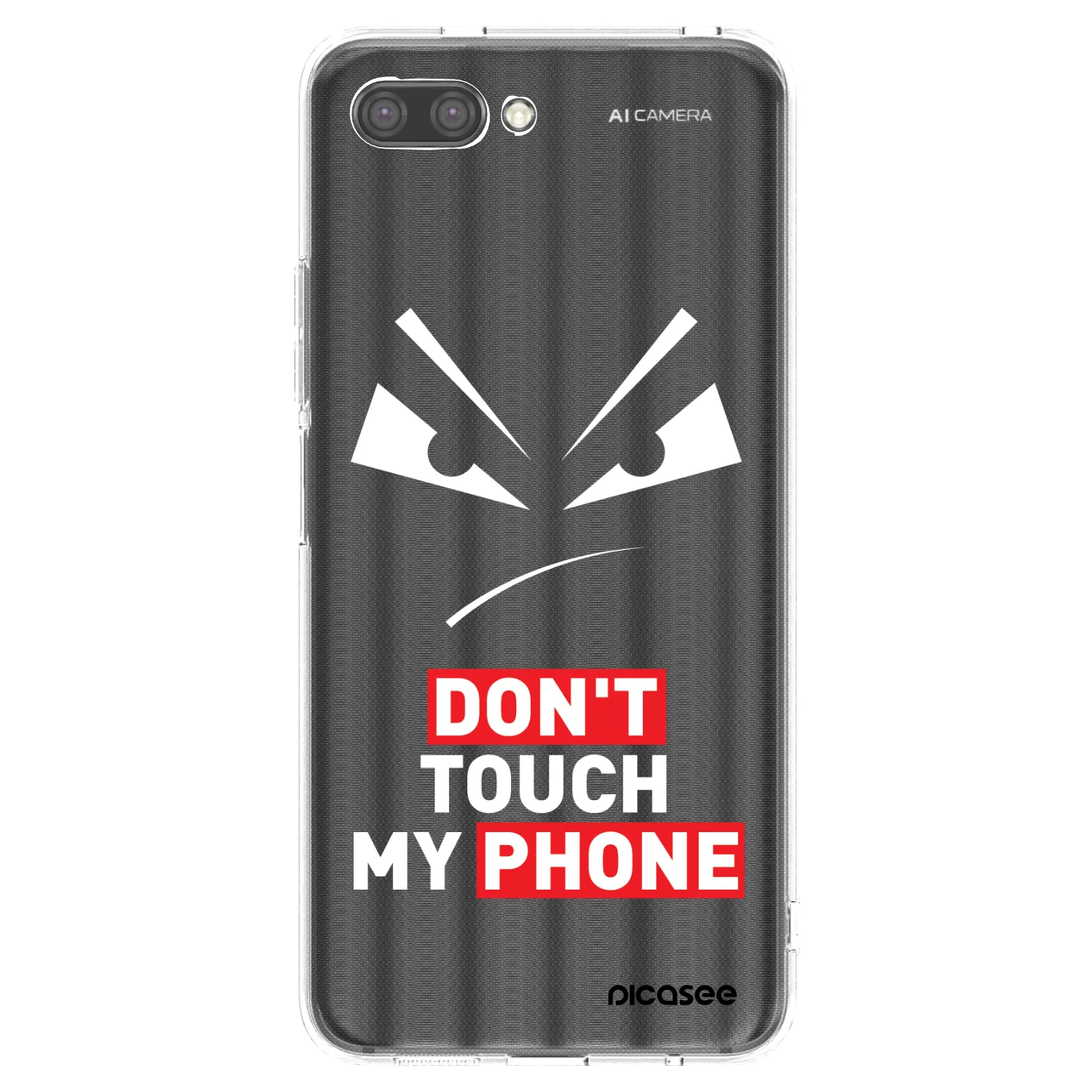 Picasee átlátszó szilikon tok az alábbi mobiltelefonokra Honor 10 - Evil Eye - Transparent