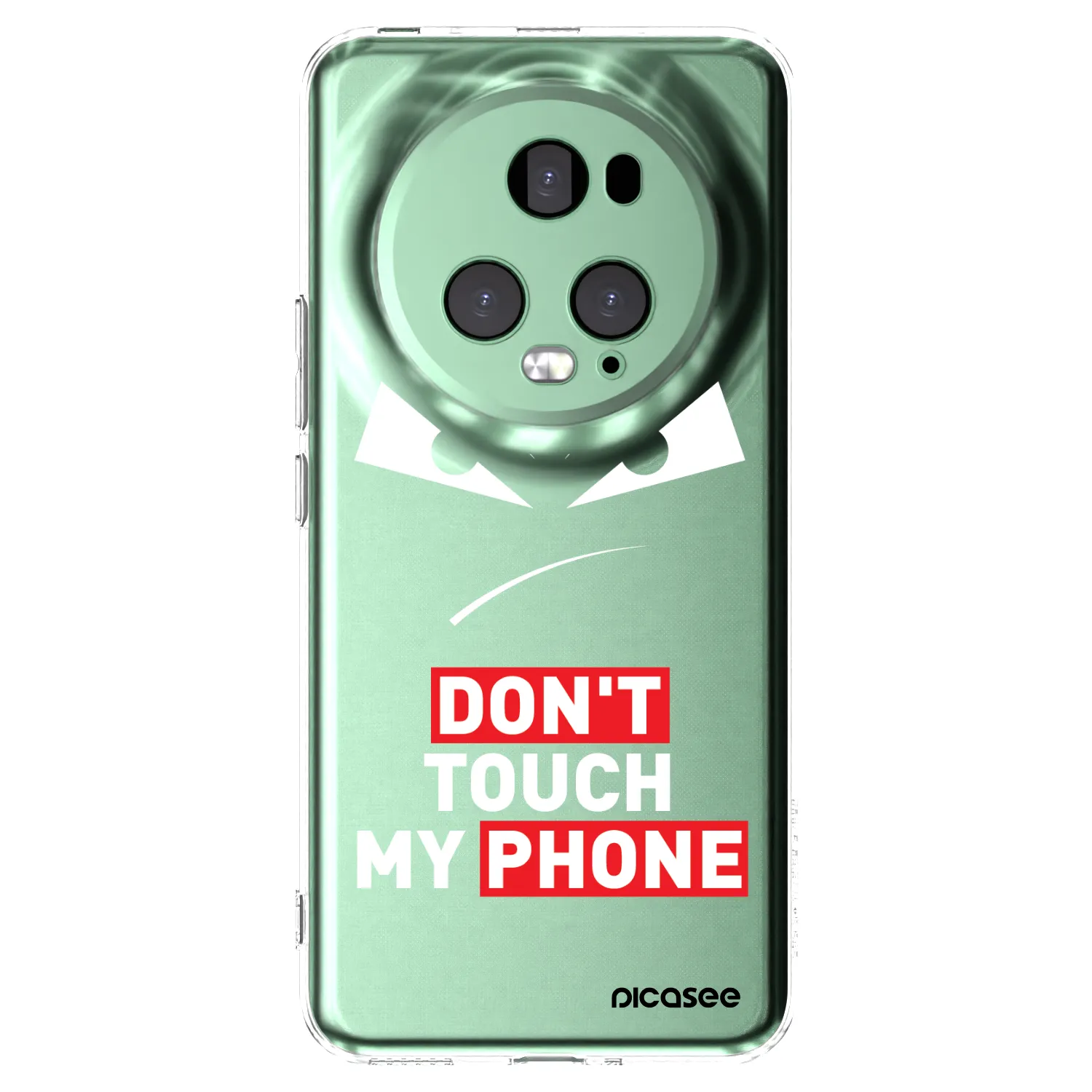 Picasee átlátszó szilikon tok az alábbi mobiltelefonokra Honor Magic5 Pro - Evil Eye - Transparent
