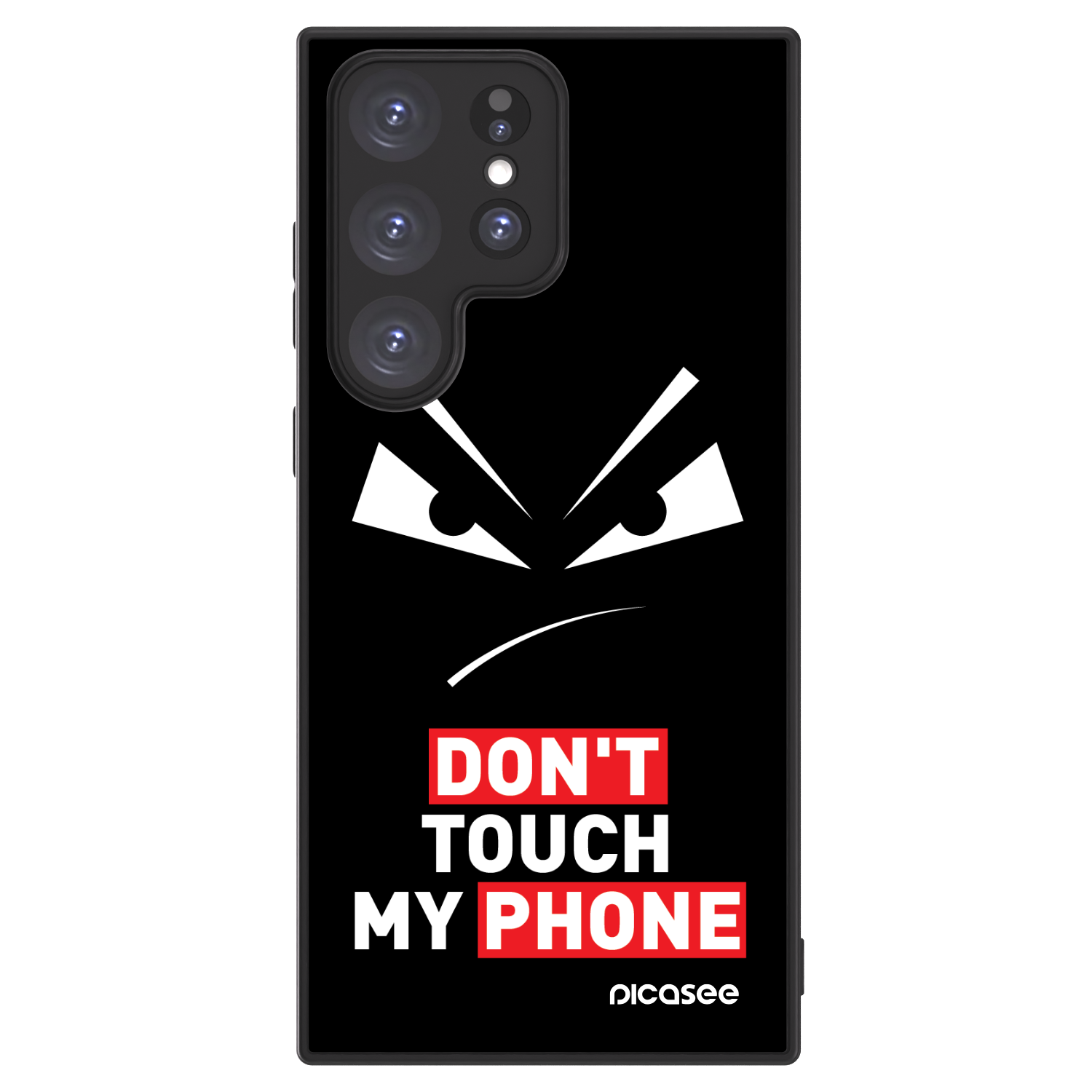 Picasee ULTIMATE CASE PowerShare Samsung Galaxy S23 Ultra 5G - készülékre - Evil Eye - Transparent