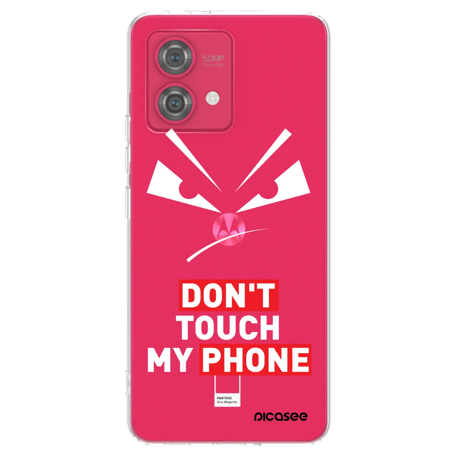 Picasee átlátszó szilikon tok az alábbi mobiltelefonokra Motorola Moto G84 5G - Evil Eye - Transparent