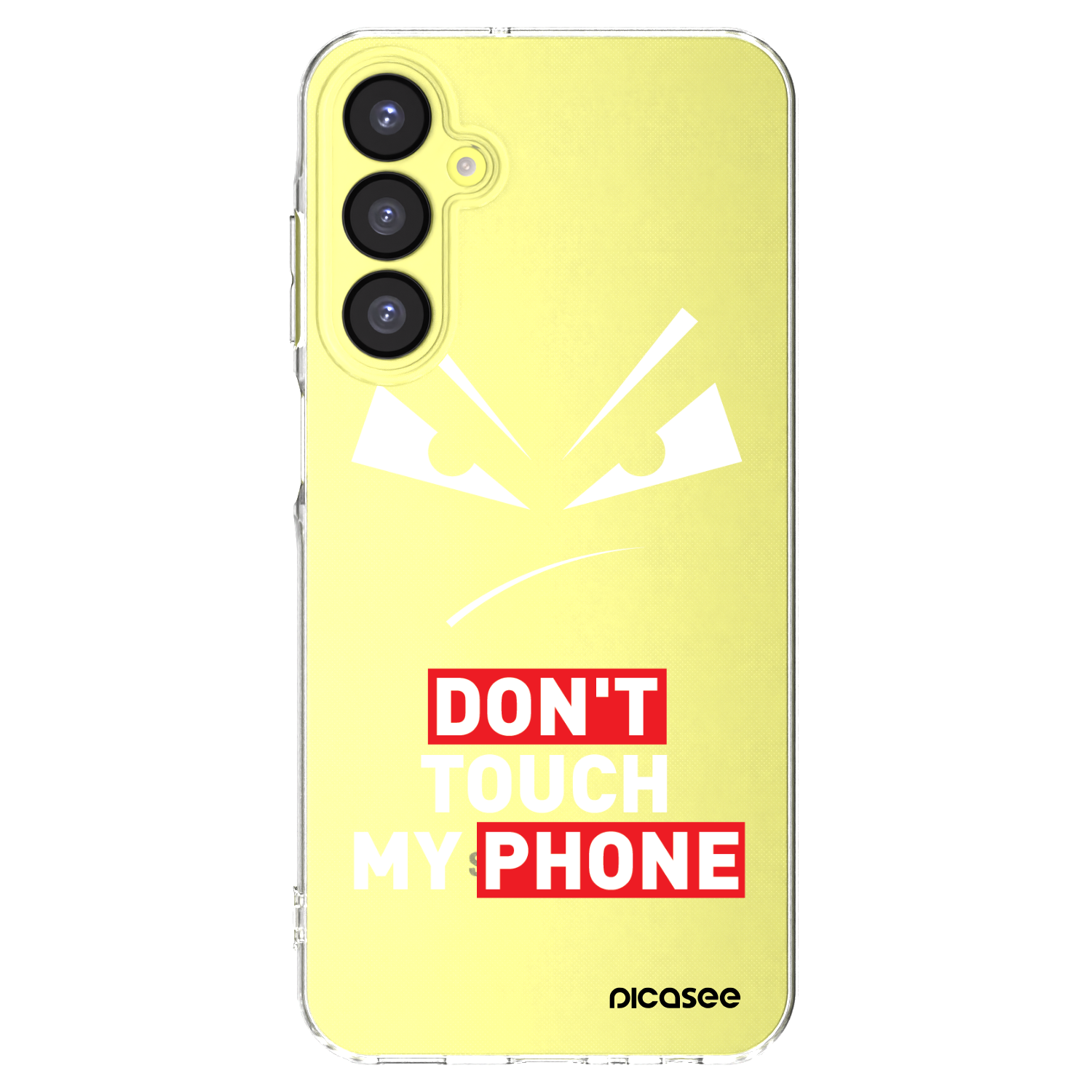 Picasee átlátszó szilikon tok az alábbi mobiltelefonokra Samsung Galaxy A25 A256B 5G - Evil Eye - Transparent