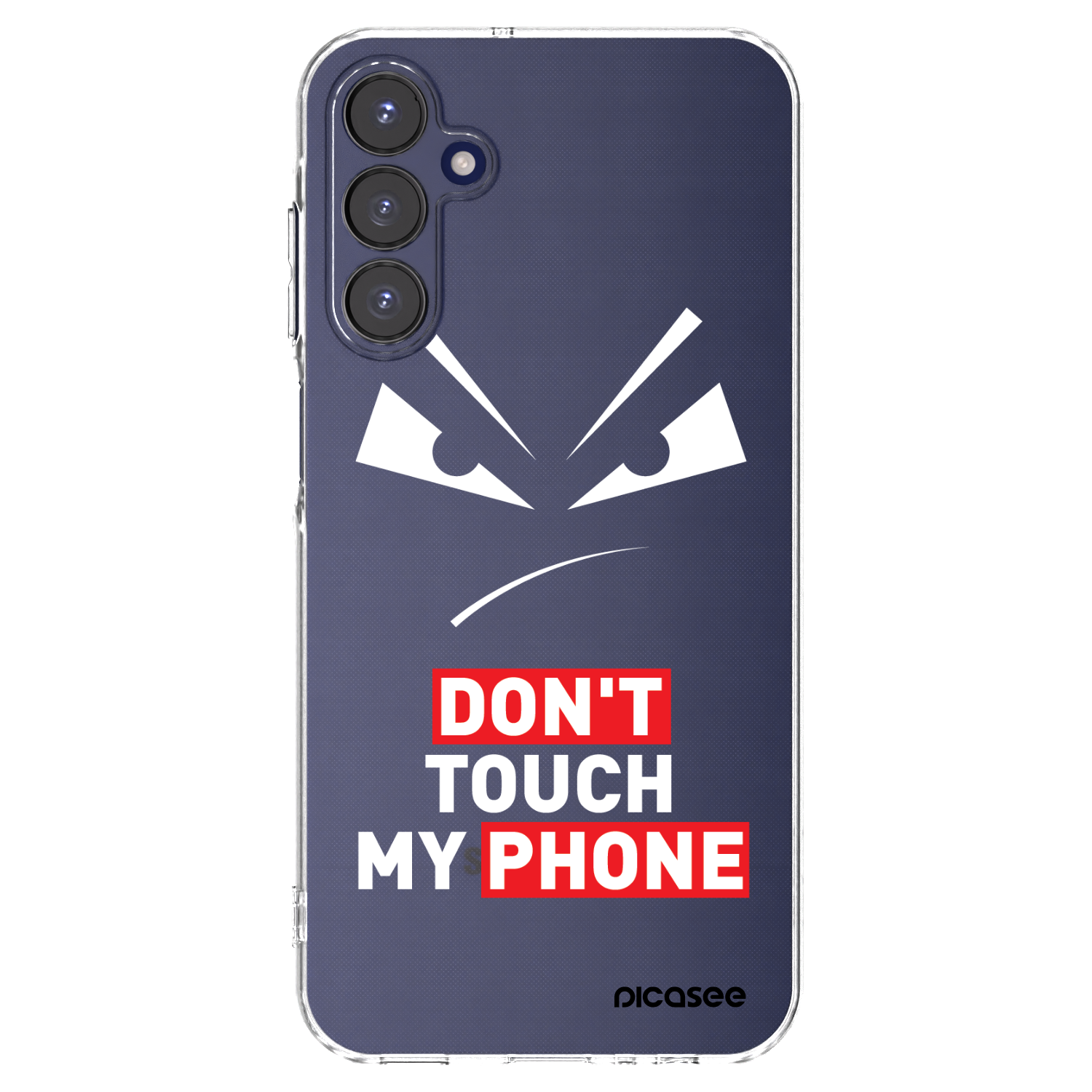Picasee átlátszó szilikon tok az alábbi mobiltelefonokra Samsung Galaxy A15 A155F 4G - Evil Eye - Transparent