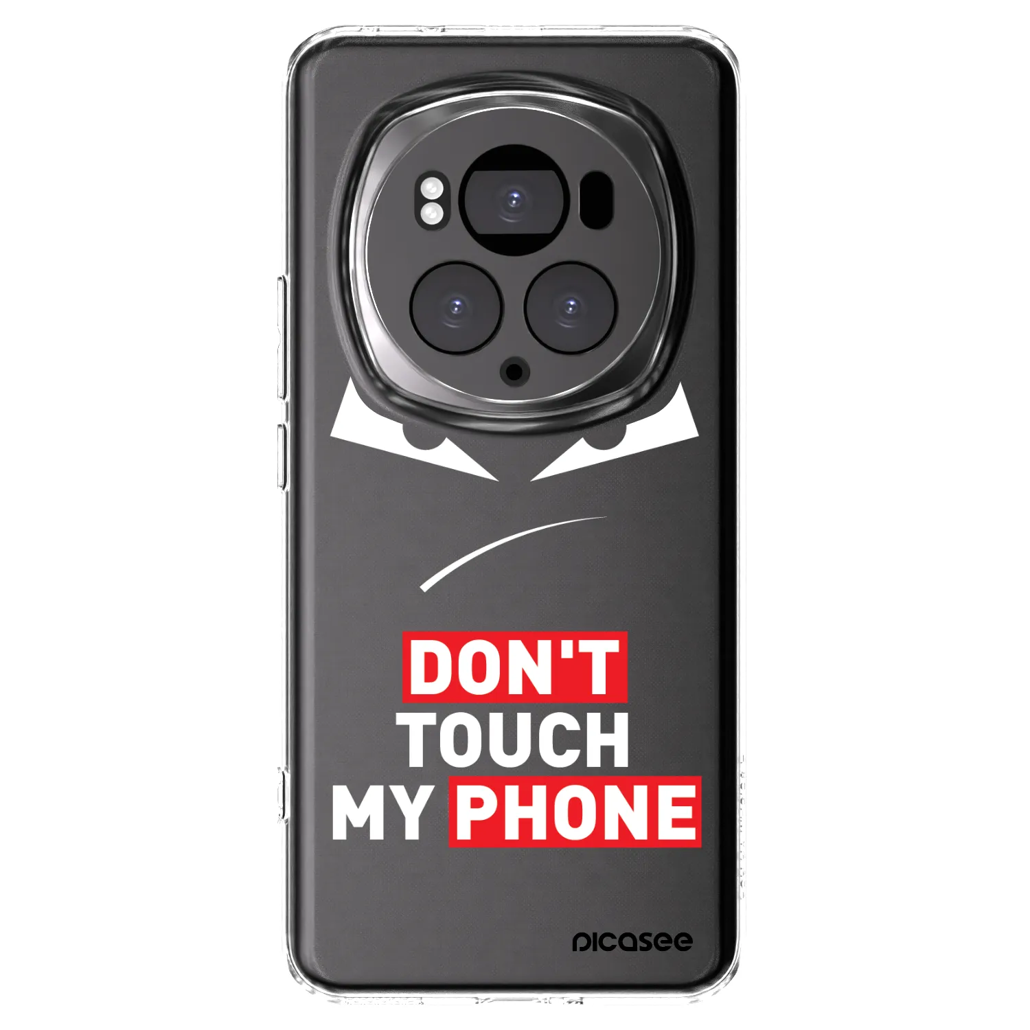 Picasee átlátszó szilikon tok az alábbi mobiltelefonokra Honor Magic6 Pro - Evil Eye - Transparent