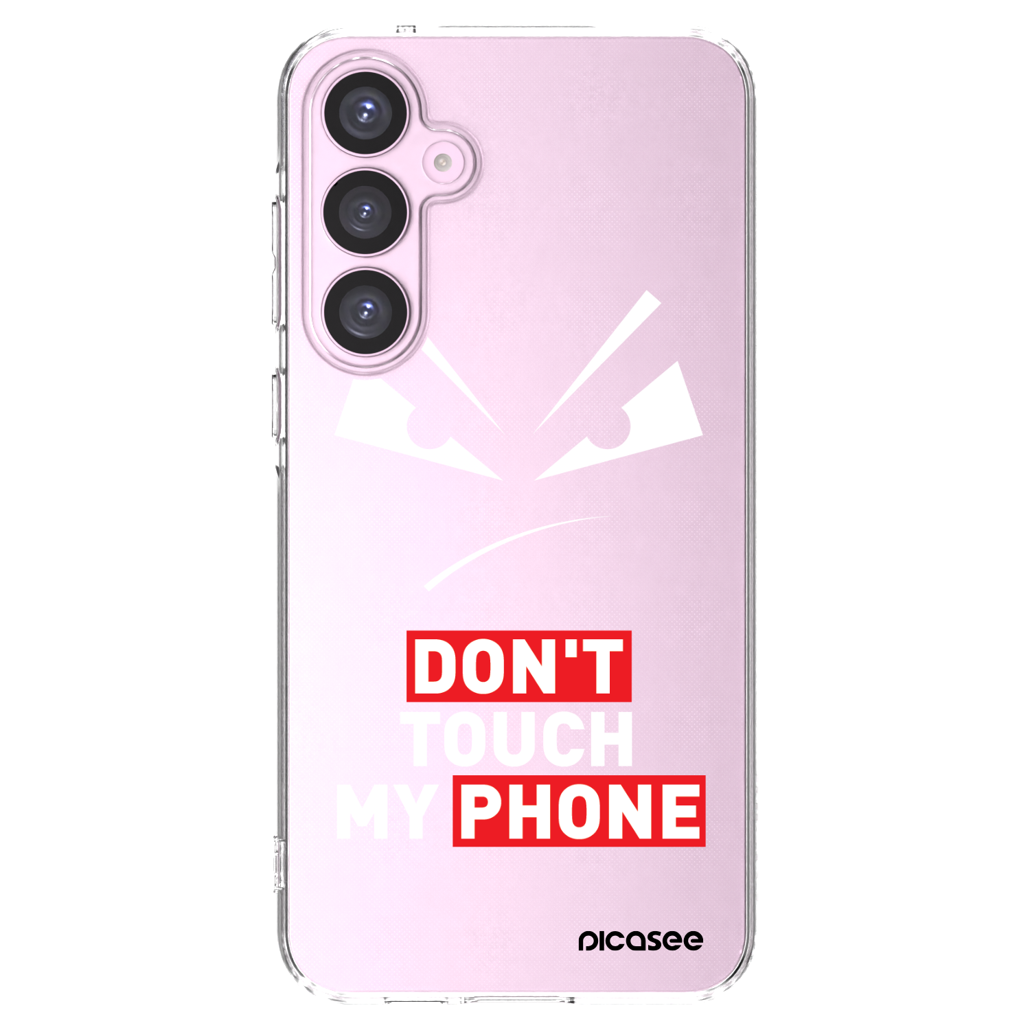 Picasee átlátszó szilikon tok az alábbi mobiltelefonokra Samsung Galaxy A55 5G A556B - Evil Eye - Transparent